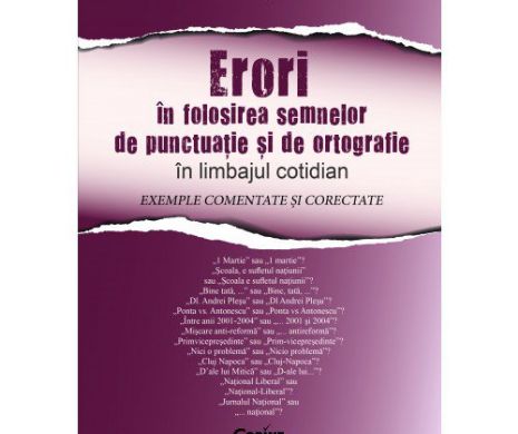 Erori în folosirea semnelor de punctuație și de ortografie în limbajul cotidian