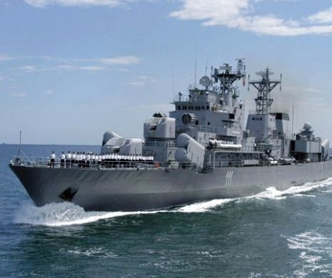 Fregata Mărășești la 20 de ani de la prima misiune NATO, în Altlantic