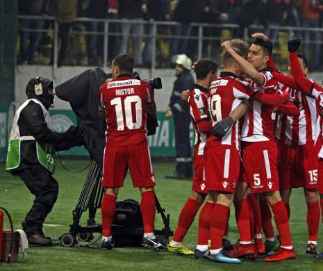 LIGA I. Dinamo a avut mari probleme la Botoșani, dar A CÂȘTIGAT în inferioritatea numerică