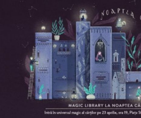 Magic Library la Noaptea Cărților Deschise! Intră în universul magic al cărților!
