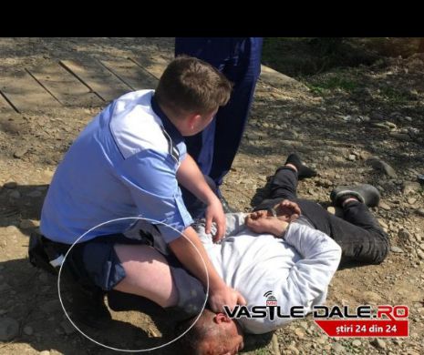 Polițist lăsat fără pantaloni în timpul unei altercații