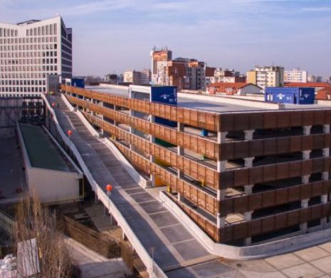 Prima parcare supraetajată din Timișoara este gata