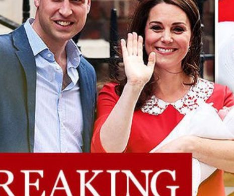 S-a aflat NUMELE prinţului proaspăt NĂSCUT. William şi Kate au primit APROBAREA de la REGINĂ