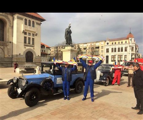 START românesc spre RALIUL de la SAN REMO