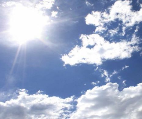 VREMEA în ROMÂNIA. Temperaturile cresc, iar ploile se opresc