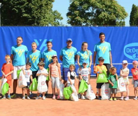 Academia „Victor Hănescu organizează acțiunea „Creștem Campionii de Mâine”