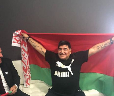 Antrenorul Diego Armando s-a refugiat în Belarus