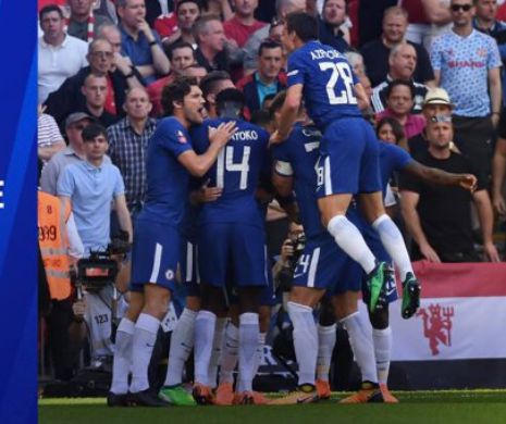FOTBAL EUROPEAN. Chelsea Londra a pus mâna pe Cupa Angliei. Gruparea de pe „Stamford Bridge” a depășit-o pe Manchester United
