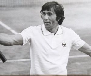 Ilie Năstase, în perioada de glorie ca tenismen