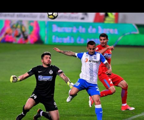LIGA I. FCSB S-A SALVAT în ultimele minute la Craiova. „Roș-albaștrii” mai speră la TITLU și așteaptă ajutor de la Hagi