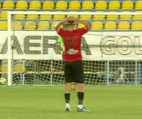 LIGA I. REACȚIE BIZARĂ avută de un fotbalist, în momentul în care echipa sa a marcat. „A fost o DESCĂTUȘARE, o RĂBUFNIRE”