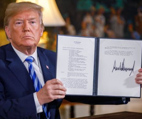 „Manevra Teheran”: Trump izbeşte UE de ziua ei