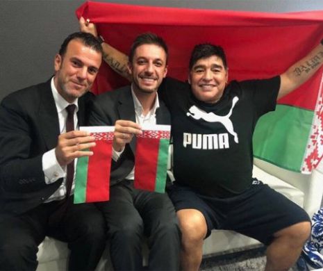 Maradona a revenit în fotbal! Destinație-surpriză pentru legendarul fotbalist: „Am semnat cel mai frumos contract al vieţii mele”