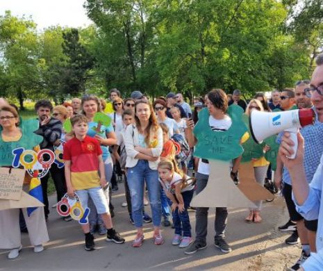 PROTEST la Constanța. SALVAȚI PARCUL TĂBĂCĂRIE!