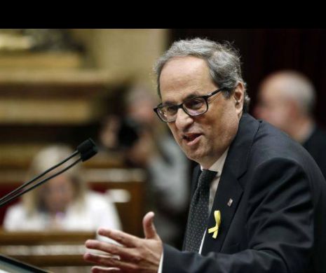 Quim Torra,  ESTE NOUL PREŞEDINTE  al Cataloniei