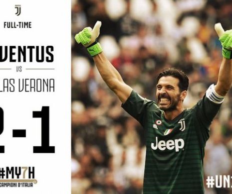 RETRAGERE ISTORICĂ în fotbal. LEGENDARUL Gigi Buffon a jucat ultimul meci pentru Juventus Torino și a părăsit terenul în LACRIMI