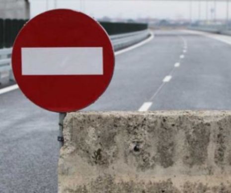 TRAFICUL este ÎNCHIS pe PATRU DRUMURI NAȚIONALE