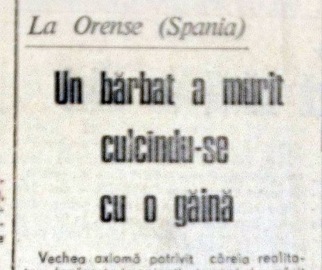 A murit după ce a abuzat o găină
