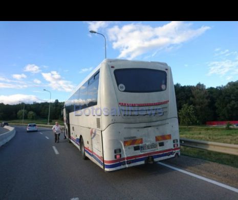 Accident stupid la Botoşani! Şoferul a fost la un pas de infarct când a văzut