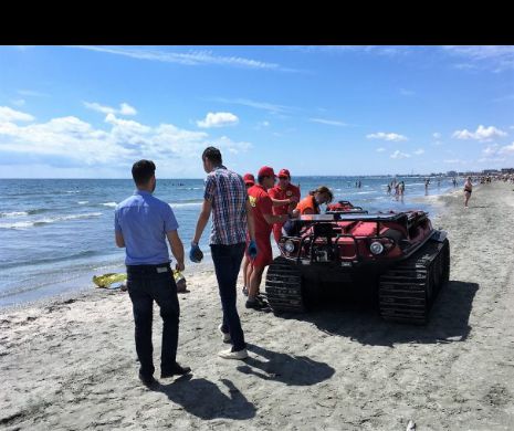 Bărbat necunoscut, înecat pe plaja Năvodari