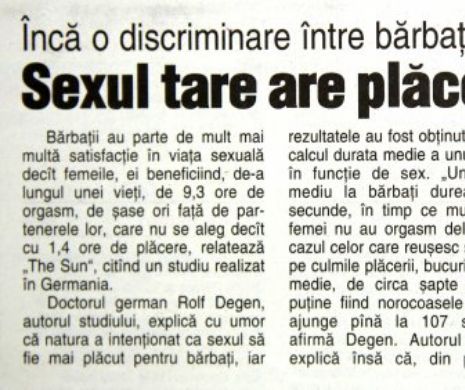 Bărbații se simt mai bine când fac dragoste, decât femeile