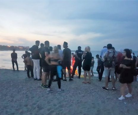 COPIL ÎNECAT pe plaja din CONSTANȚA