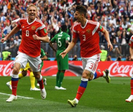 CUPA MONDIALĂ. Rusia și-a distrus adversarul în meciul de debut! SCOR NEVOROSIMIL la Moscova