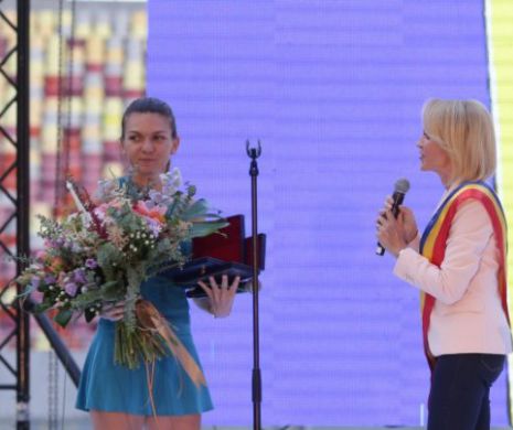 Halep și Firea, în CULISELE Arenei Naționale. FILMAREA de dinaintea „FURTUNII” de huiduieli. Ce s-a ÎNTÂMPLAT în spatele ușilor închise?