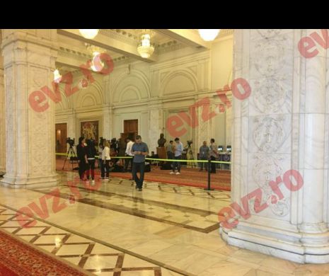 Măsuri restrictive în Parlament în timpul votului pentru dărâmarea Guvernului Dăncilă