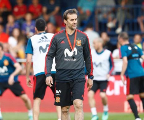 Spaniolii și-au concediat selecționerul pentru că a semnat cu Real