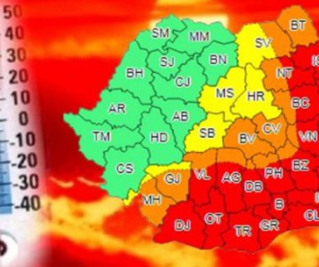 VREMEA. Temperaturile EXPLODEAZĂ în ROMÂNIA. VINERI, punctul CULMINANT al LUNII