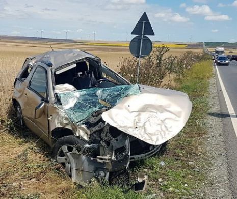 ACCIDENT, cu TREI COPII RĂNIȚI, la Constanța