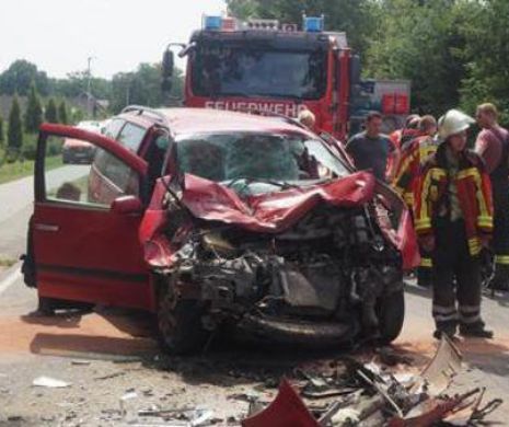 ACCIDENT GRAV în Germania! Șapte români sunt RĂNIȚI. OPERAȚIUNE DE SALVARE îngreunată