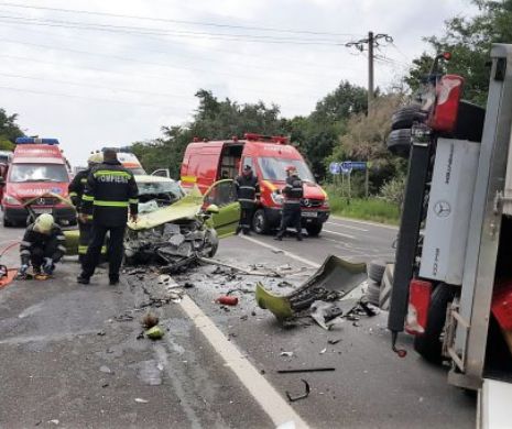 ACCIDENT RUTIER GRAV în apropiere de stațiunea Costinești! Care este numărul victimelor și în ce stare sunt acestea...