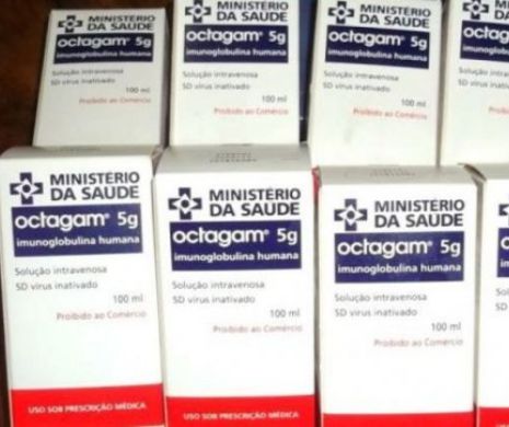 Ajutor de stat de 44 de milioane de lei pentru imunoglobulină