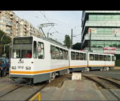 ALERTĂ pe linia tramvaiului 41. Circulație OPRITĂ. Ce măsuri a luat RATB