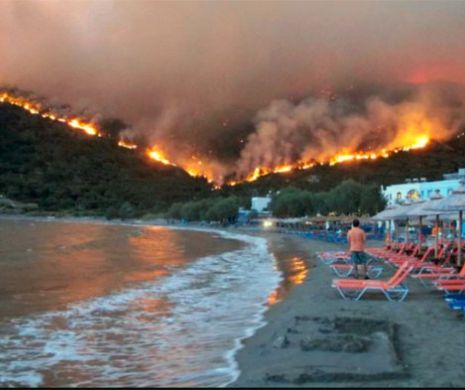 ANUNȚ de ULTIMĂ ORĂ privind INCENDIILE din Grecia. Ce se întâmplă cu turiștii români