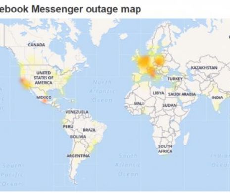 Aplicaţia MESSENGER de la Facebook a PICAT în Europa