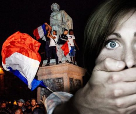 Femeile din Franţa s-au confruntat cu ABUZURI şi AGRESIUNI  în timp ce sărbătoreau Cupa Mondială pe Champs-Élysées