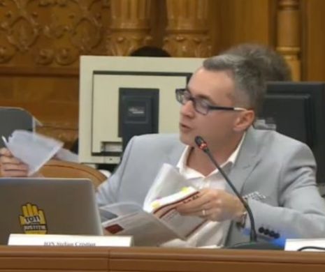GEST ȘOCANT în Parlament. Reacție HALUCINANTĂ a unui DEPUTAT USR față de Codul Penal