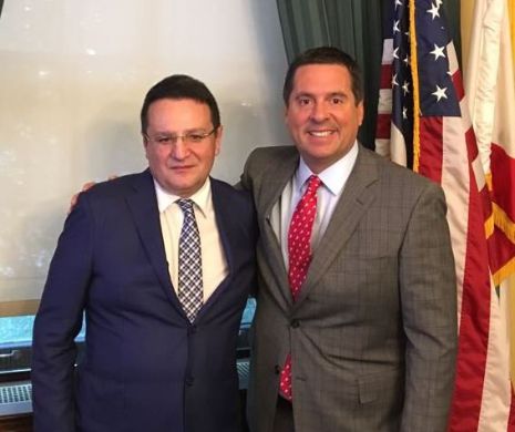 Întâlnirea ambasadorului George Maior cu preşedintele Comitetului de Informaţii din Camera Reprezentanţilor