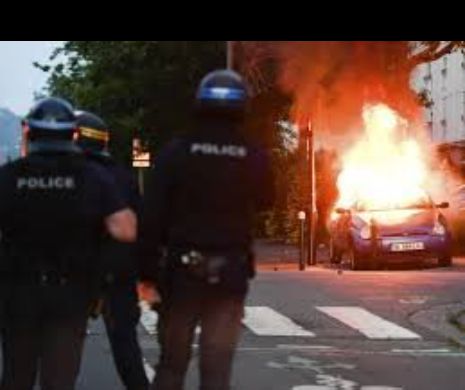 NANTES din nou în FLĂCĂRI: Un nou VAL de VIOLENȚE după ce poliția a UCIS un FUGAR