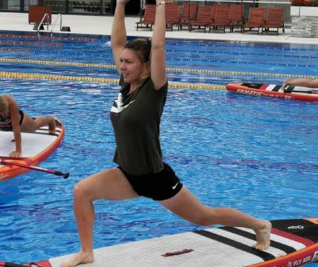 Simona Halep ÎȘI FACE DE CAP. Cu cine a fost văzută la PISCINĂ