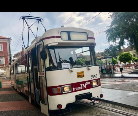 Tramvai turistic la Timișoara