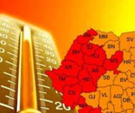 VREMEA. CANICULA a ajuns în ROMÂNIA. ANM anunță temperaturi RECORD pentru IULIE