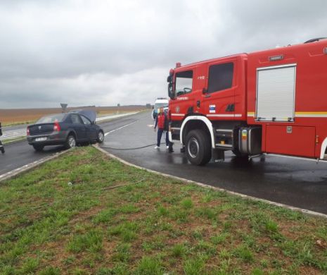 ALERTĂ! ACCIDENT cu VICTIME! TREI OAMENI sunt ÎNCARCERAȚI