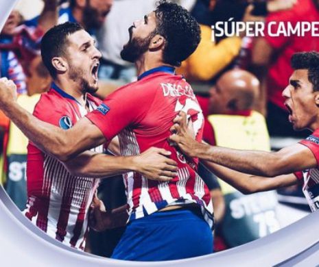 Atletico Madrid, VICTORIE de SENZAȚIE în Supercupa Europei. Oamenii lui Simeone au trecut de Real Madrid după prelungiri