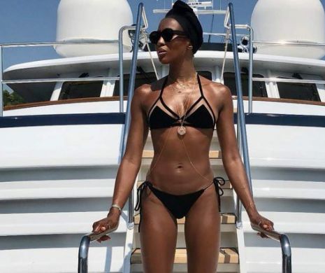 Supermodelul Naomi Campbell, furioasă pe rapperul Skepta