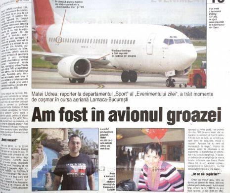 Un Boeing al TAROM a fost la un pas de prăbușire de la o pasăre flamingo
