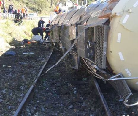 ACCIDENT GRAV pe calea ferată. Trafic feroviar BLOCAT
